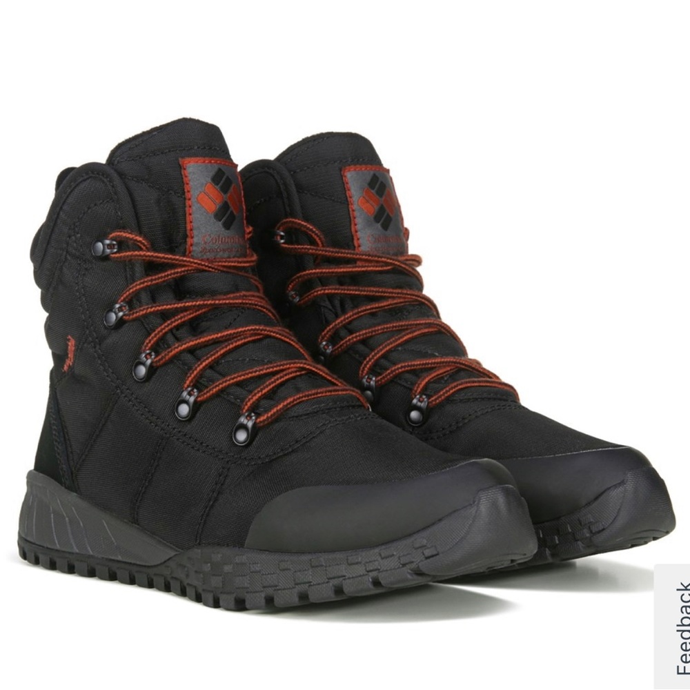 Columbia Boots Men's 9 Black
Fairbanks Waterproof Omni-Heat
Leather BM2806-010